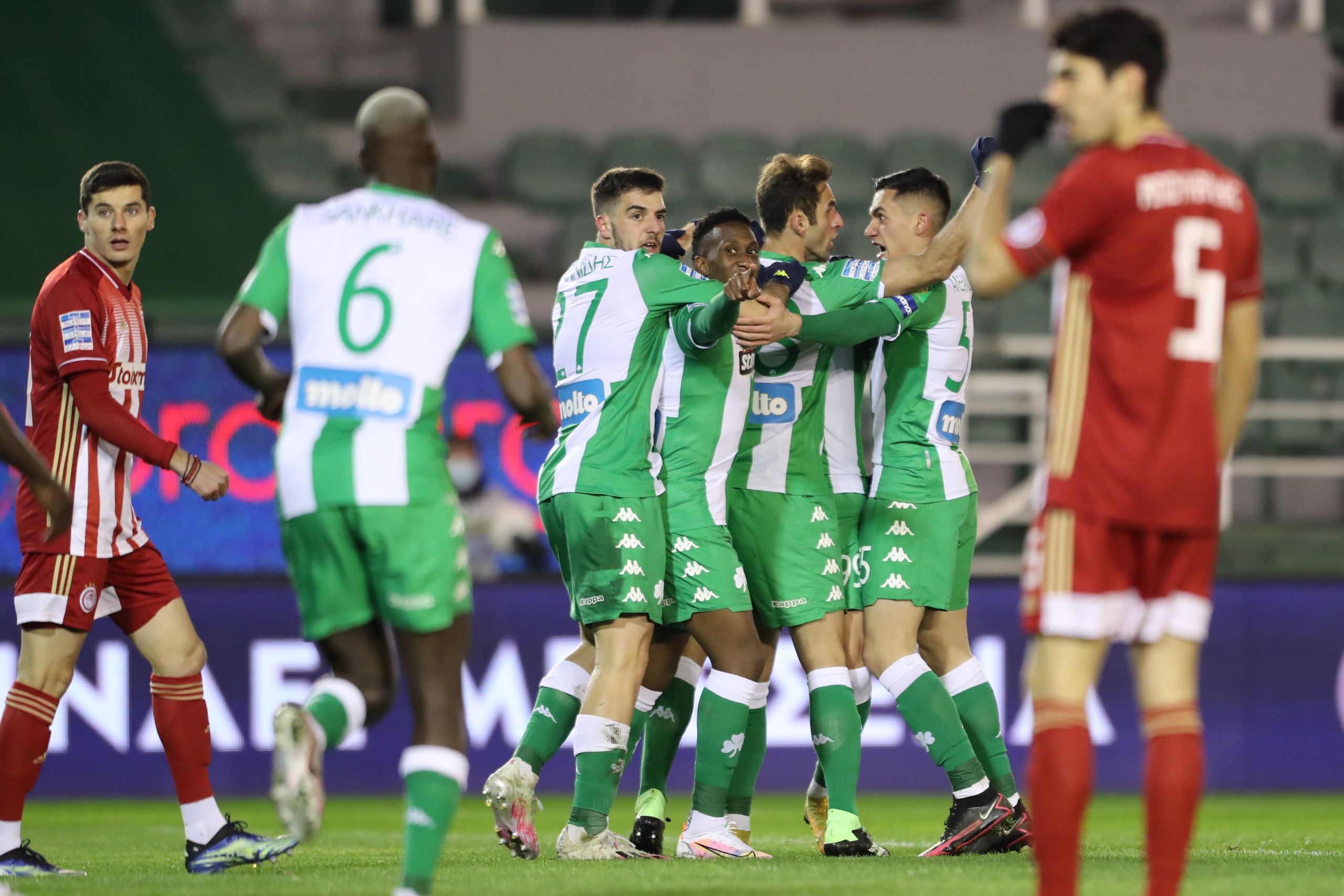 Παναθηναϊκός Ολυμπιακός: 2-1