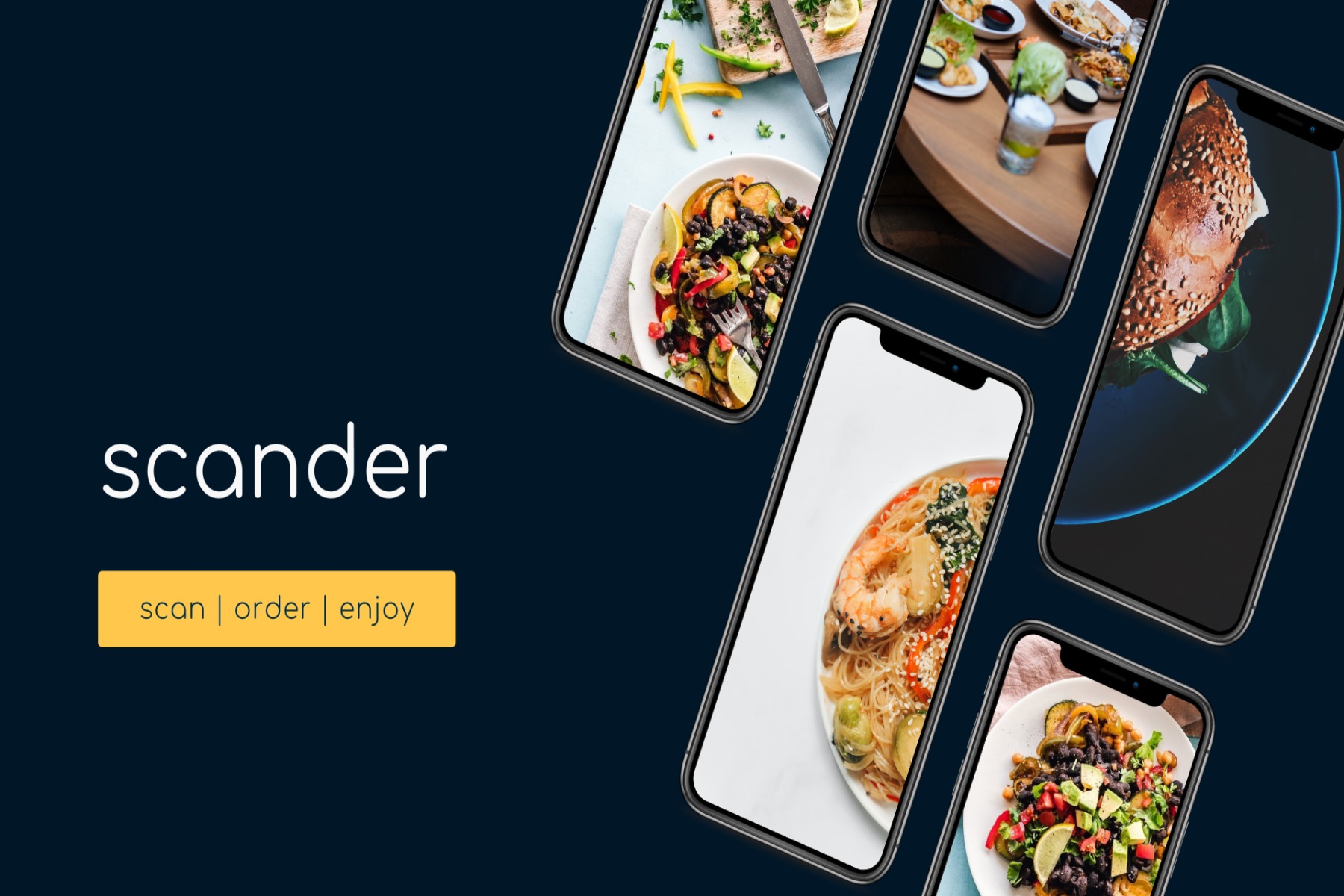 Scander App: Η νέα εφαρμογή για ανέπαφες παραγγελίες σε χώρους εστίασης