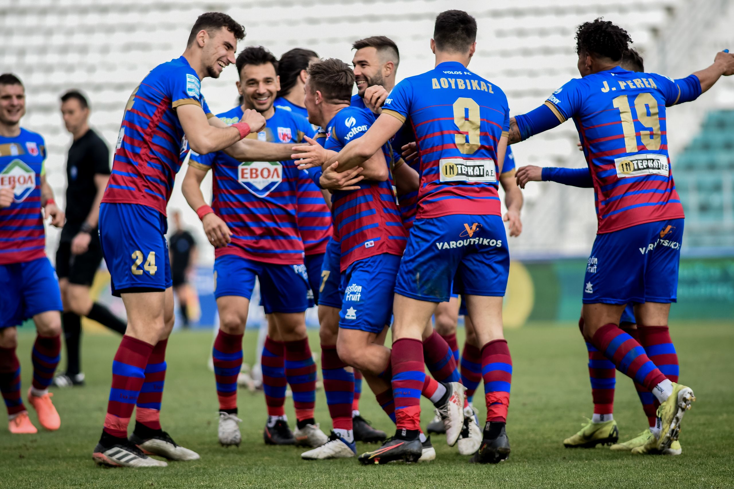 Βόλος Απόλλων Σμύρνης: 2-0