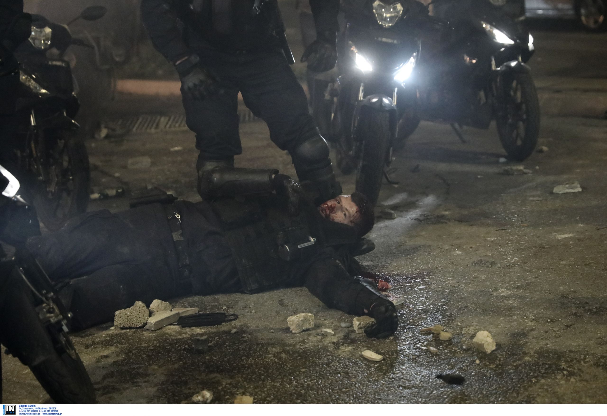 Τραυματίας αστυνομικός: Πώς είναι η υγεία του