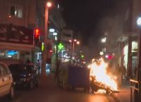 Νίκαια: Επεισόδια με πετροπόλεμο και χημικά Νίκαια: Επεισόδια με πετροπόλεμο και χημικά