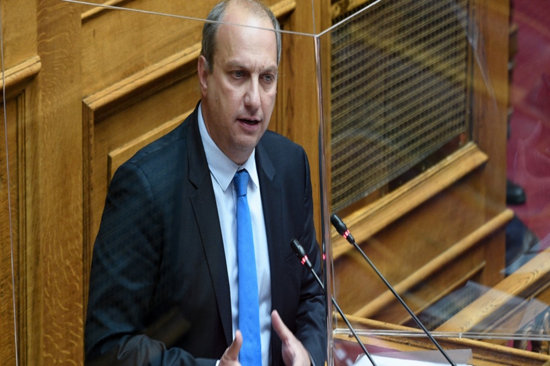 Θετικός στον κορωνοϊό ο υφυπουργός Αγροτικής Ανάπτυξης Γιάννης Οικονόμου