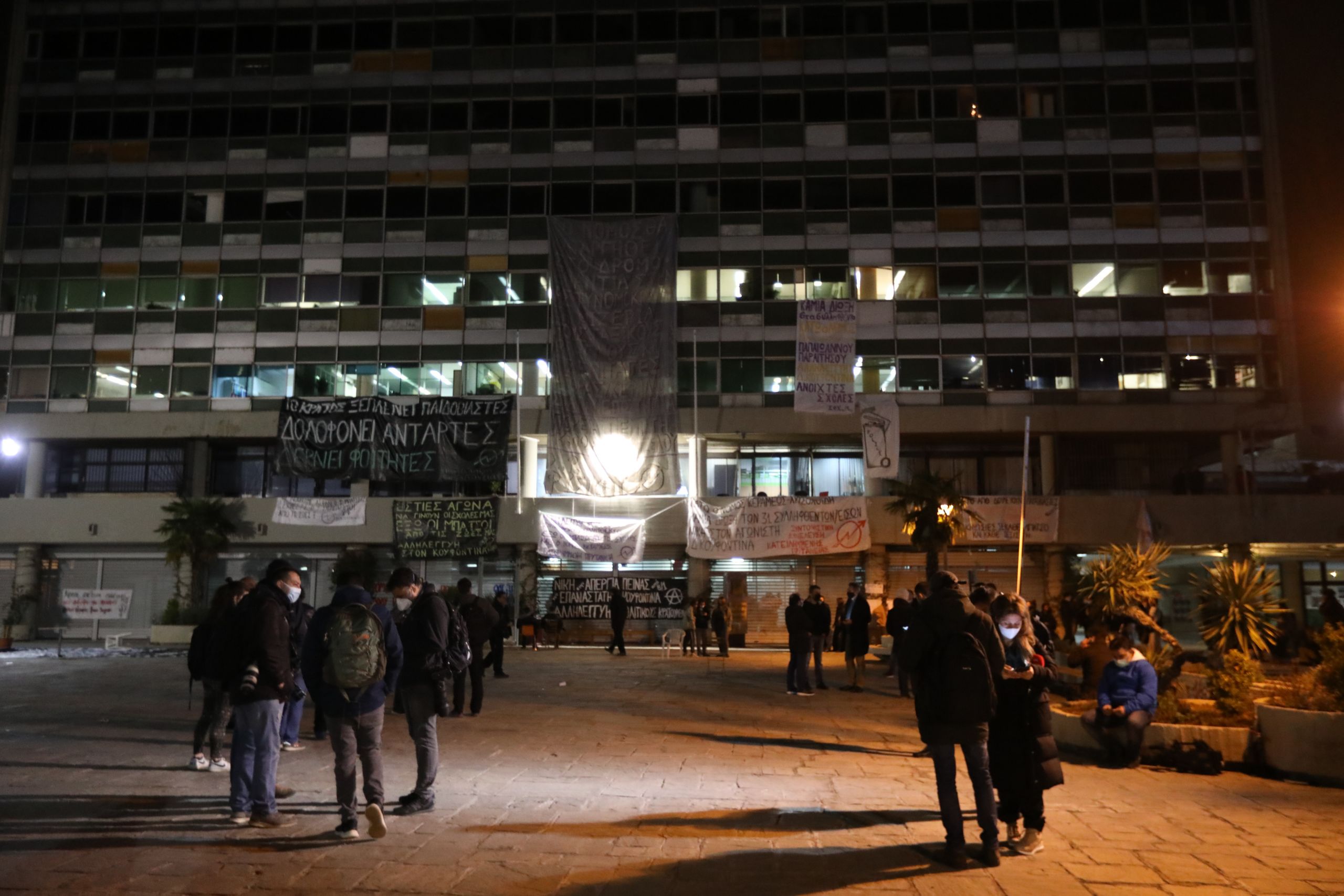 Κατάληψη ΑΠΘ: Δεν προχώρησε η εκκένωση – Συνελήφθη ένας 23χρονος
