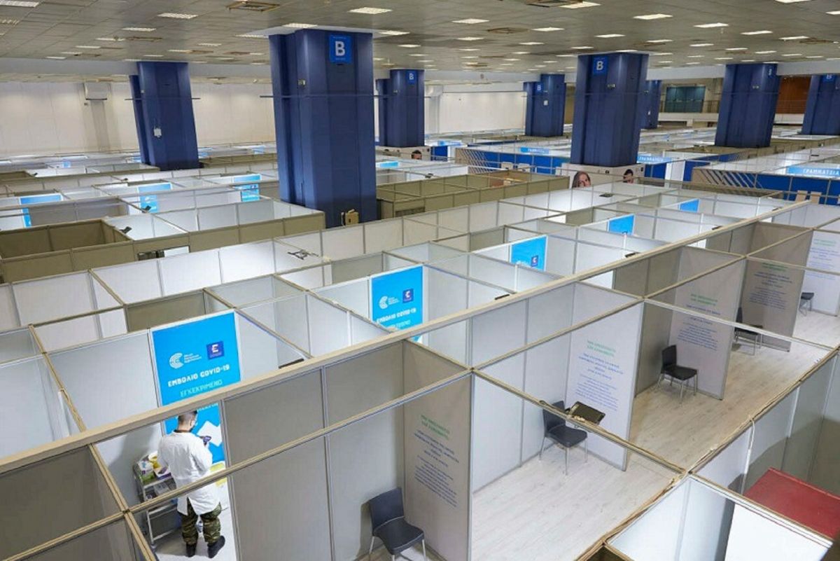Εμβολιαστικά κέντρα: Έτοιμα σε Περιστέρι και Ελληνικό