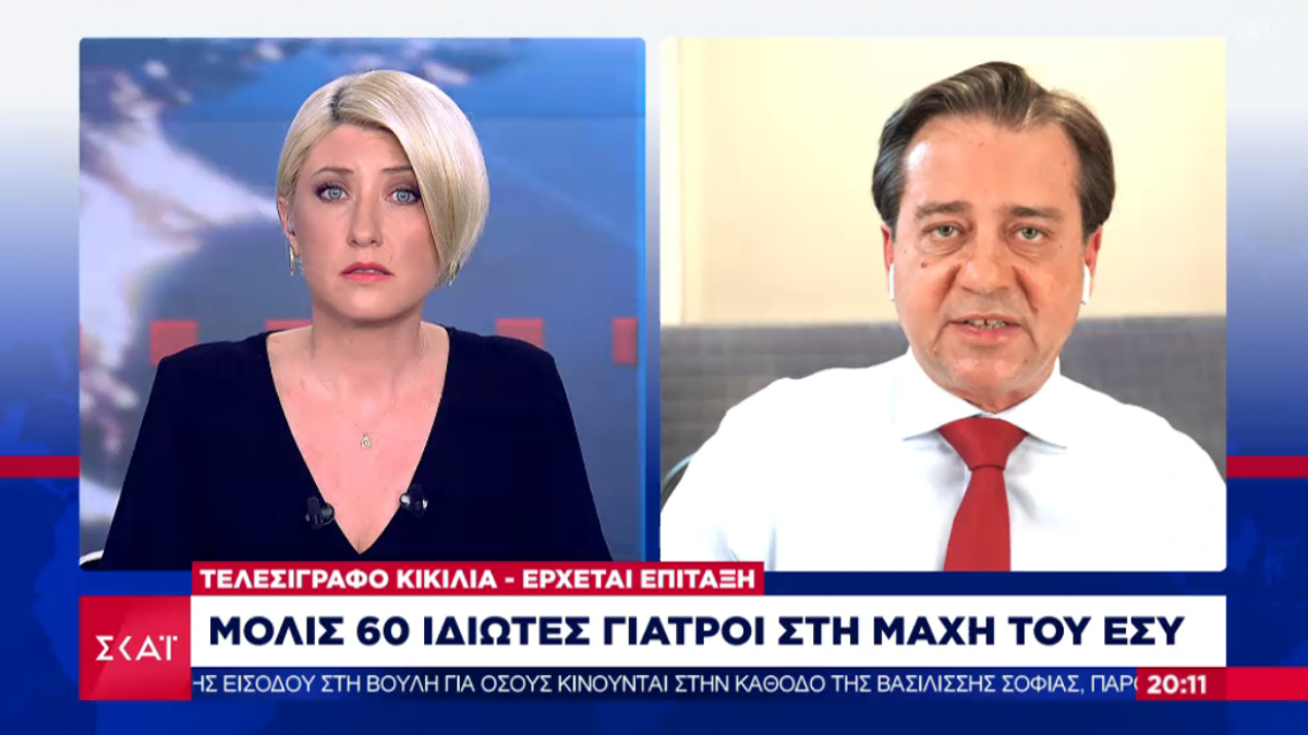 Γιώργος Ελευθερίου: Η υγεία δεν μπορεί να αντιμετωπίζεται με τελεσίγραφα