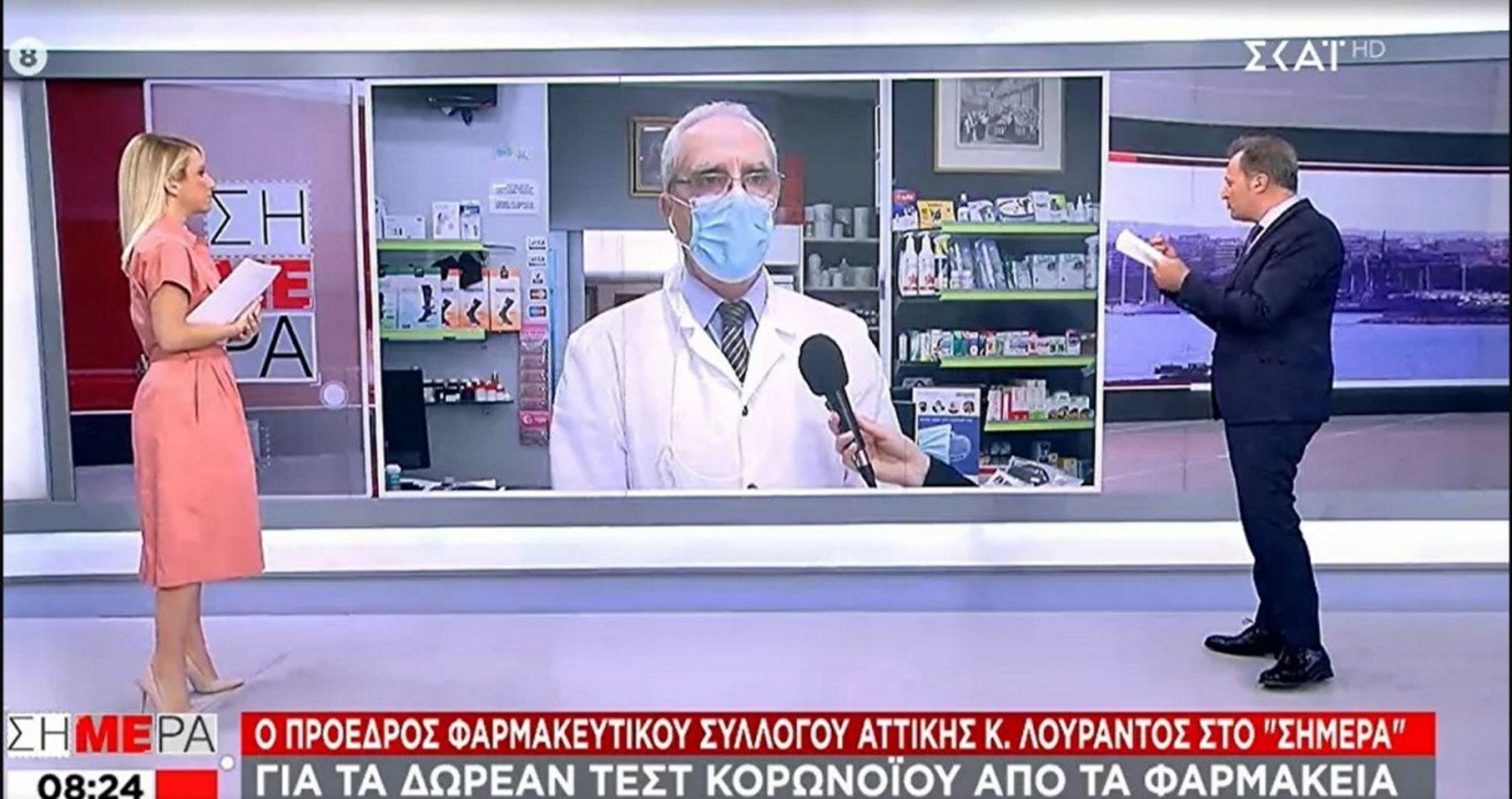 Κώστας Λουράντος: Εκτός εαυτού με τον ΣΚΑΙ – Επεισόδιο με τον Δημήτρη Οικονόμου στον αέρα