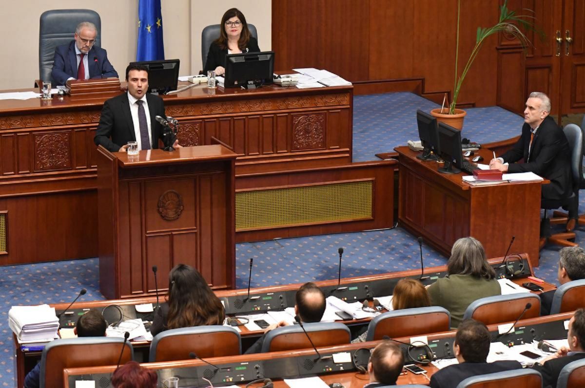 Ζάεφ: «Είμαστε η Βόρεια Μακεδονία με πολίτες Μακεδόνες, μακεδονική γλώσσα και ταυτότητα»