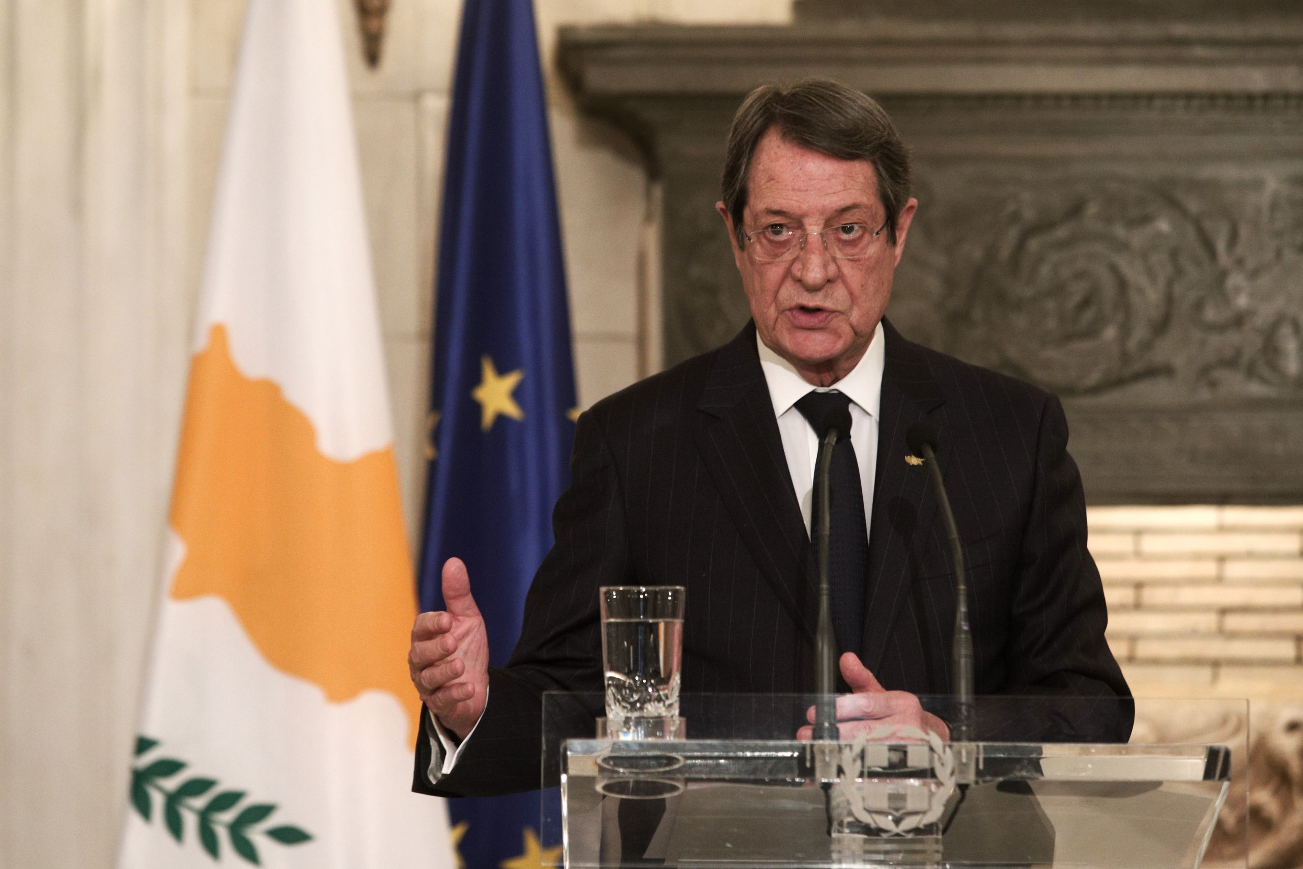 Αναστασιάδης: Αδιαπραγμάτευτη η πρόταση του ΟΗΕ