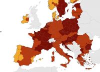 Χάρτες ECDC: Στο «βαθύ κόκκινο» δύο ελληνικές περιοχές Χάρτες ECDC: Στο «βαθύ κόκκινο» δύο ελληνικές περιοχές
