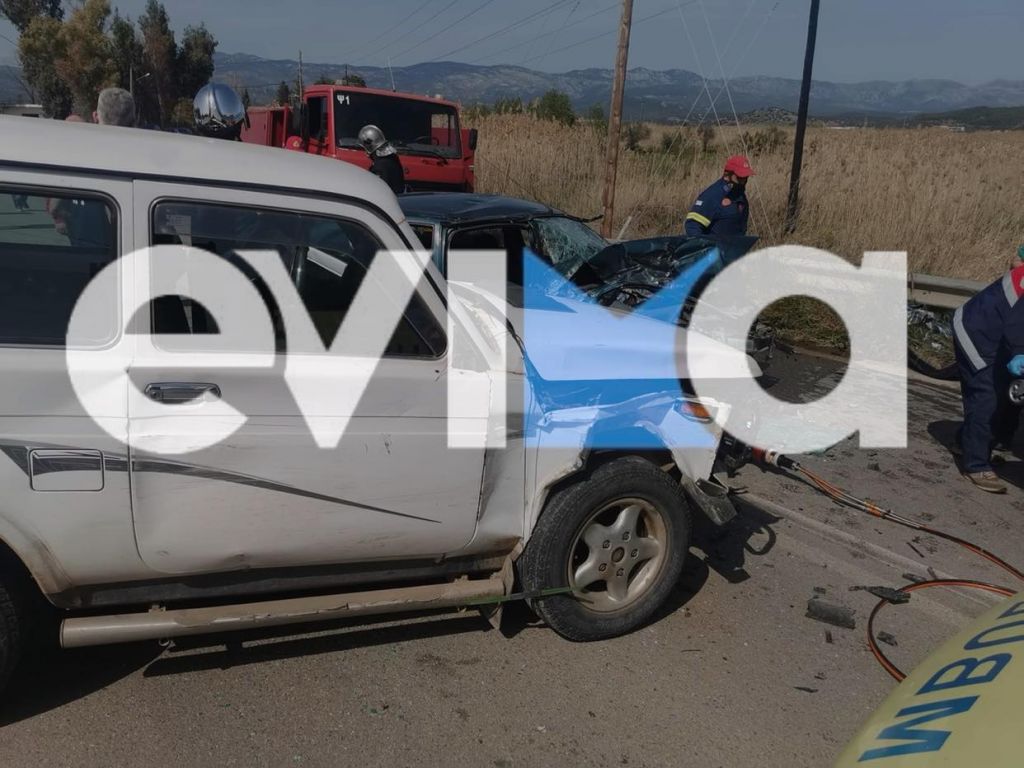 Εύβοια: Τροχαίο με τέσσερις τραυματίες