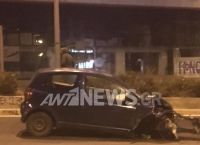 Σοβαρό τροχαίο στη Λεωφόρο Μεσογείων Σοβαρό τροχαίο στη Λεωφόρο Μεσογείων