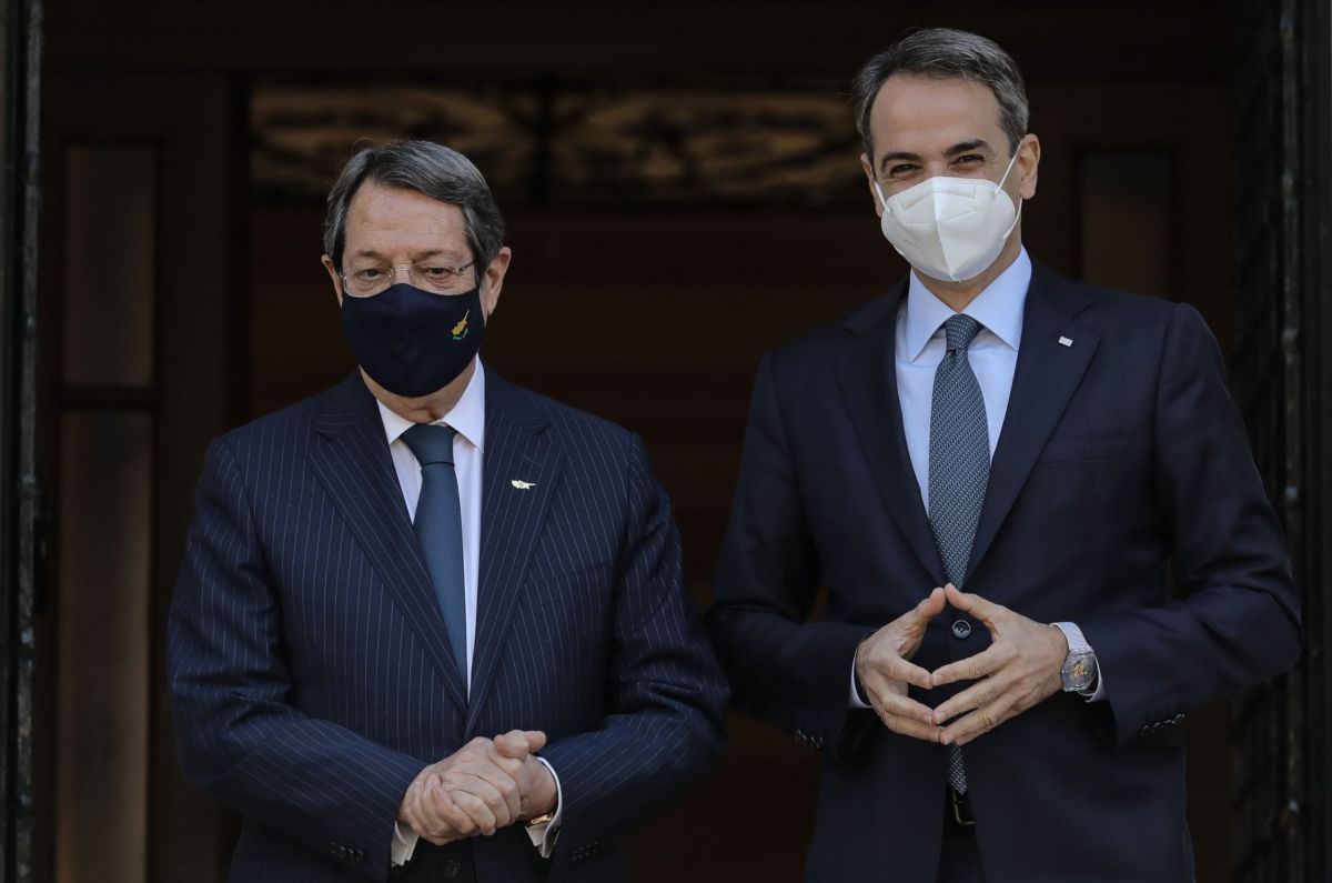 Μητσοτάκης – Αναστασιάδης: Να βρεθεί μια δίκαιη λύση για το Κυπριακό