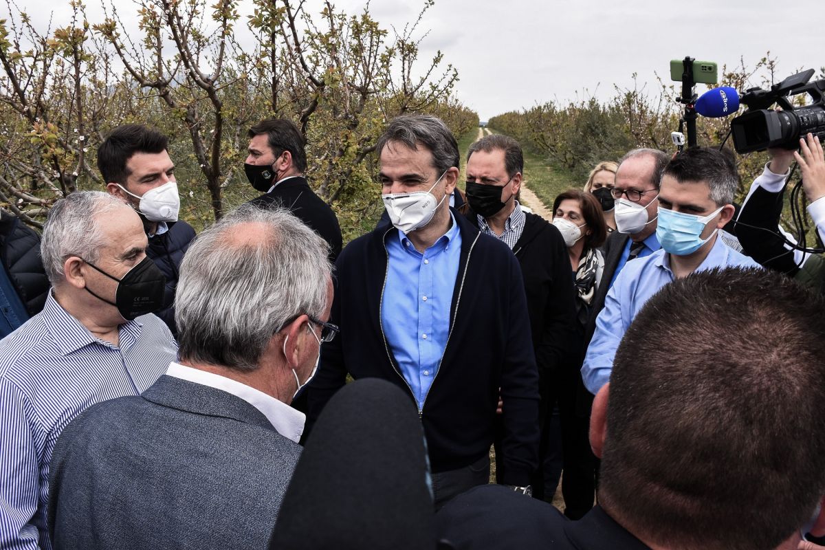 Μητσοτάκης: Ταχύτατες αποζημιώσεις σε αγρότες