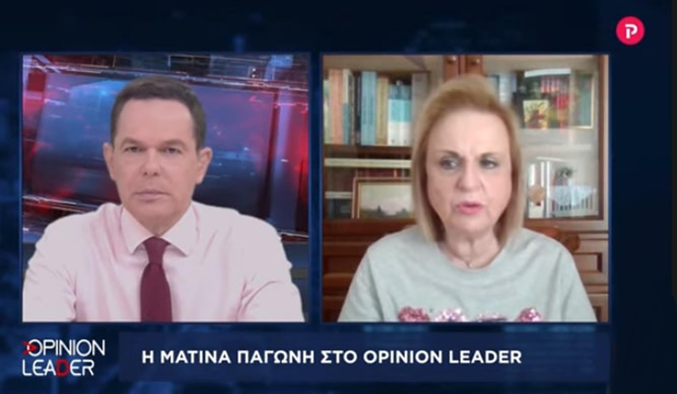 Ματίνα Παγώνη στο pagenews.gr: Με διπλή μάσκα στις εκκλησίες δεν θα υπάρχει κανένα πρόβλημα