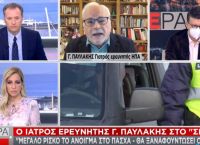 Παυλάκης: Μεγάλο ρίσκο το άνοιγμα το Πάσχα Παυλάκης: Μεγάλο ρίσκο το άνοιγμα το Πάσχα