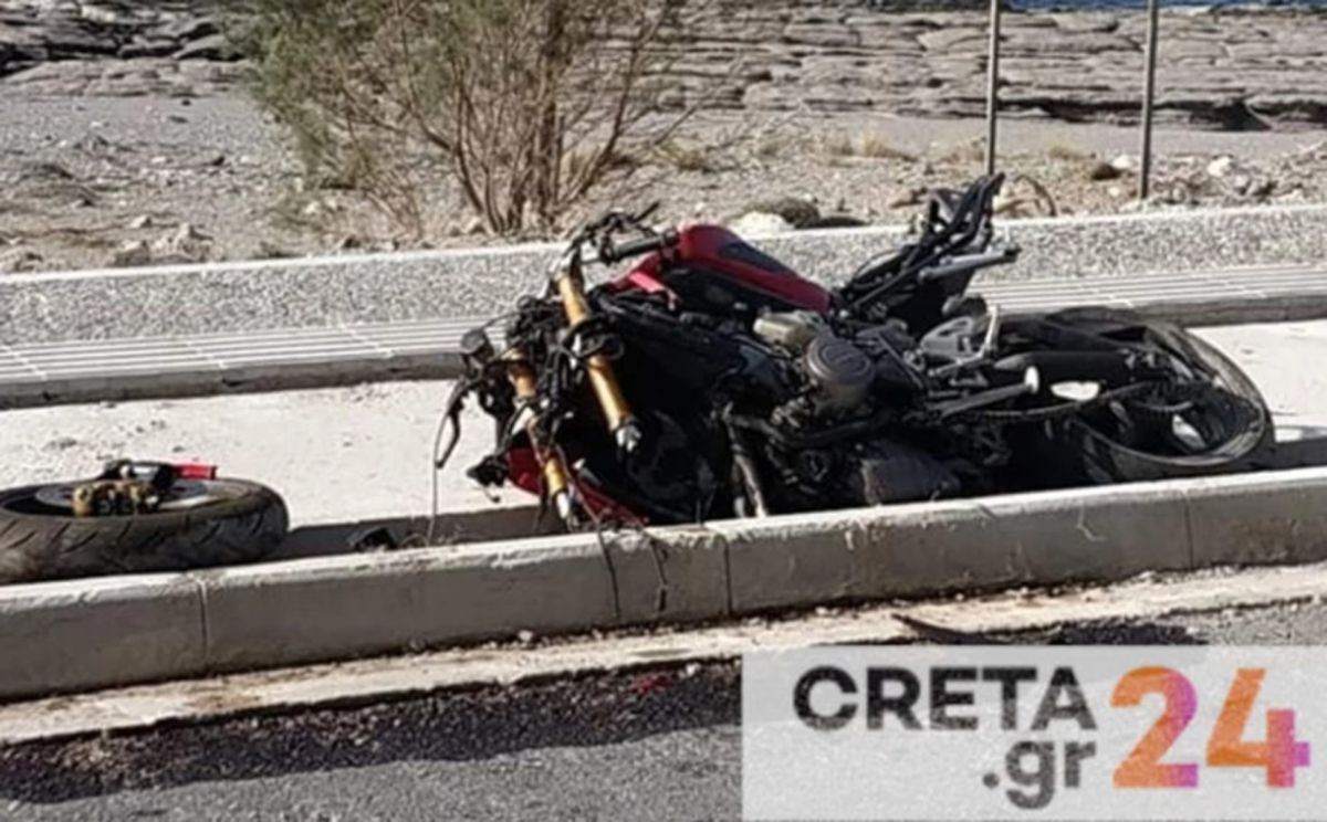 Τροχαίο Ιεράπετρα: Νεκρός μοτοσικλετιστής σε γκρεμό