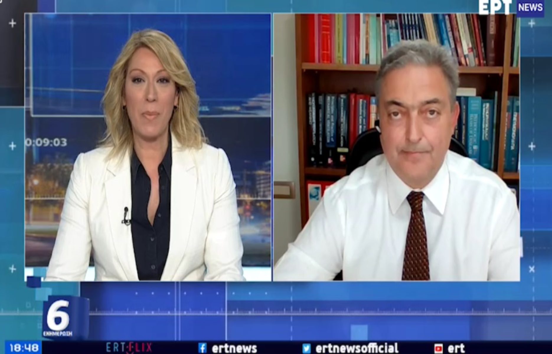 Βασιλακόπουλος: Εξηγεί γιατί απαγορεύτηκε η μουσική στα καταστήματα εστίασης
