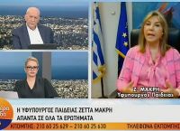 Ζέττα Μακρή: Άμεση προτεραιότητα το άνοιγμα των Λυκείων