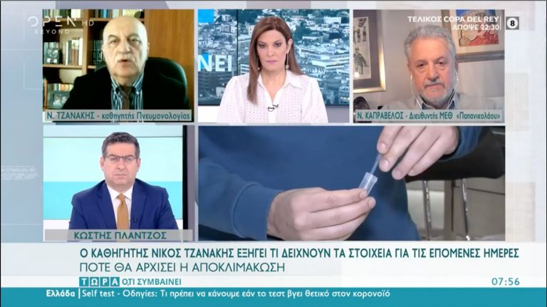 Τζανάκης: Τα self test θα δείξουν τους ασυμπτωματικούς