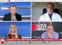 Τζανάκης: Έως 20.000 τα πραγματικά κρούσματα