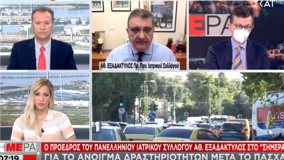 Εξαδάκτυλος: Το σχόλιο για το άνοιγμα των δραστηριοτήτων