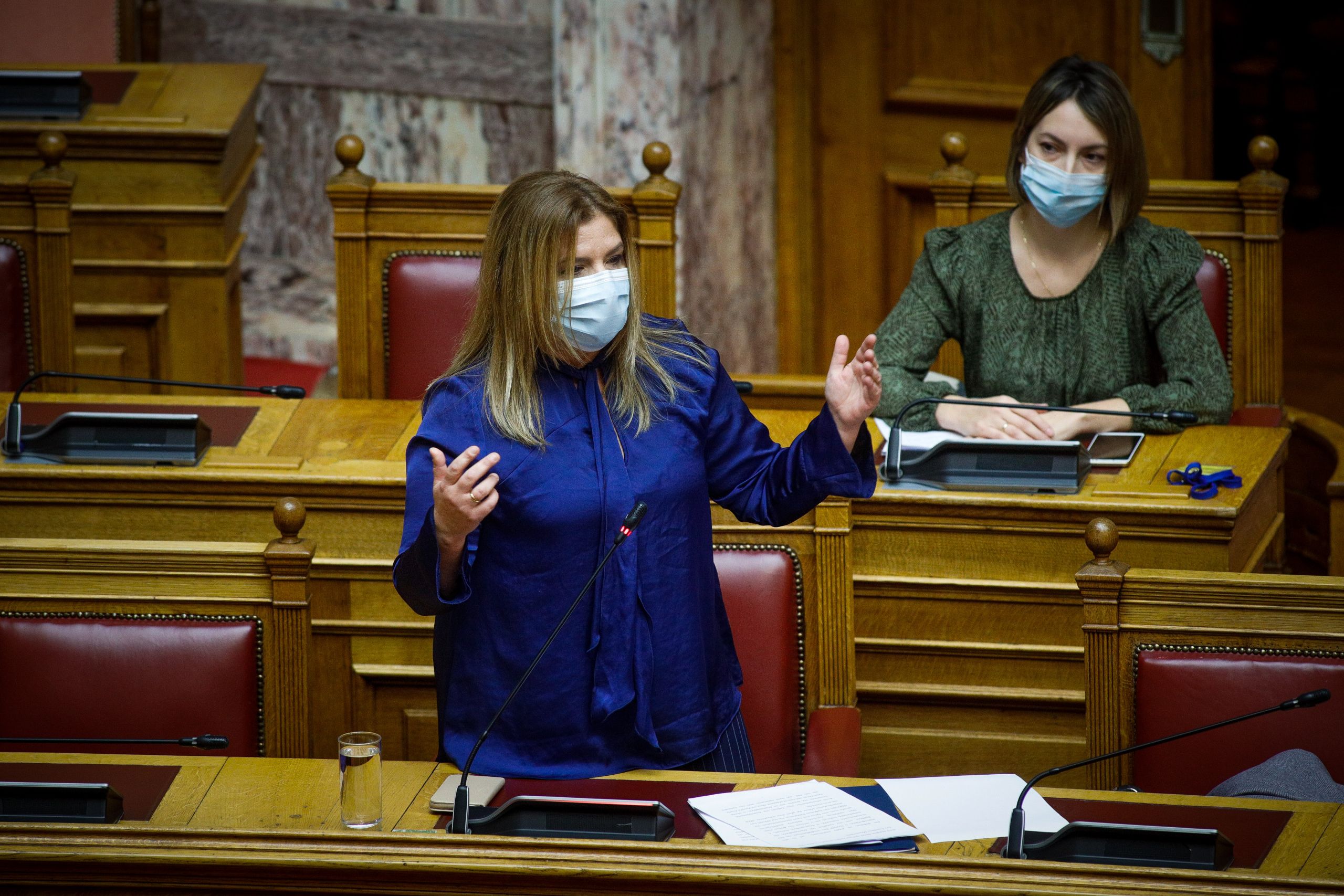 Μαρία Συρεγγέλα: Εμβολιάστηκε με το AstraZeneca
