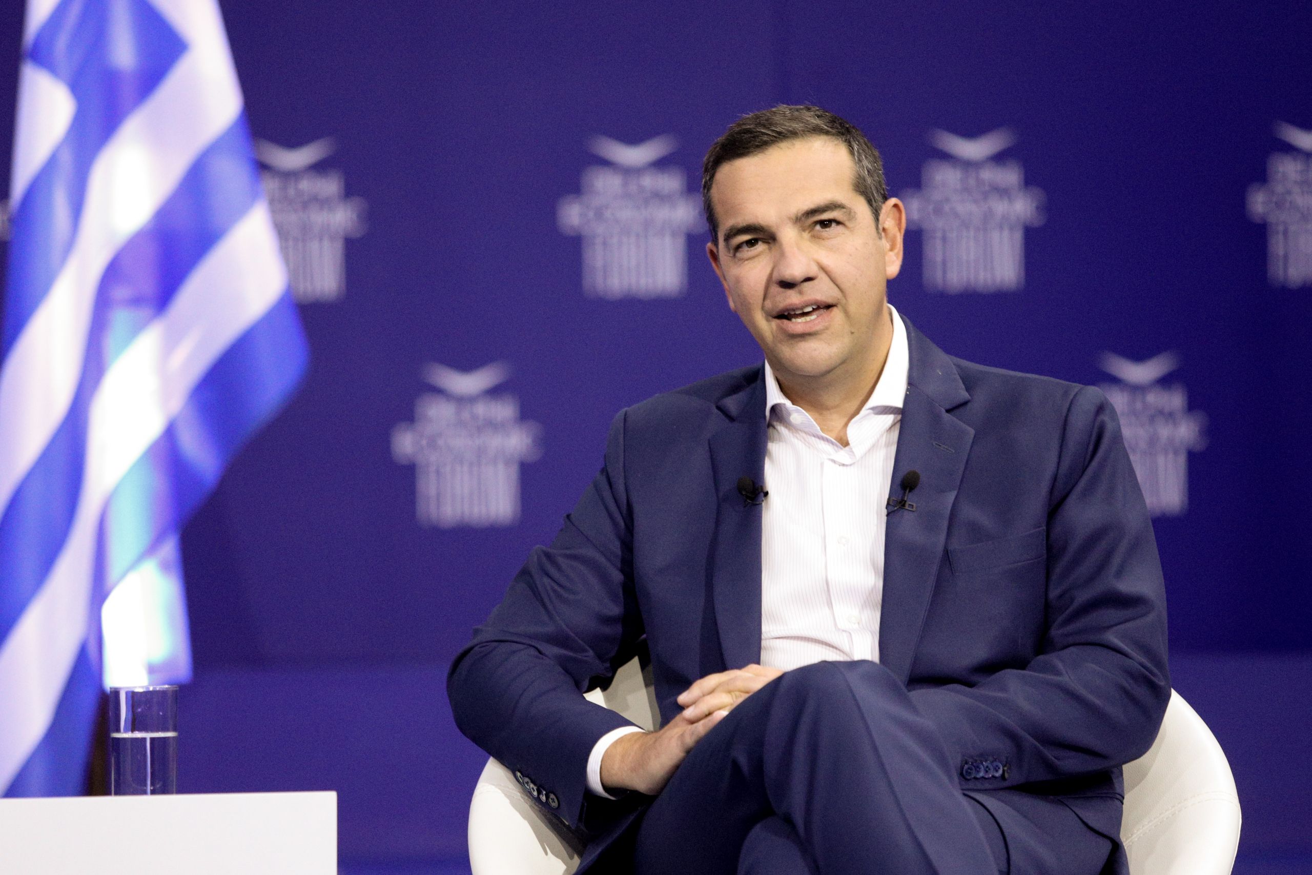 Τσίπρας Φόρουμ Δελφών: Η πανδημία δεν έχει τελειώσει