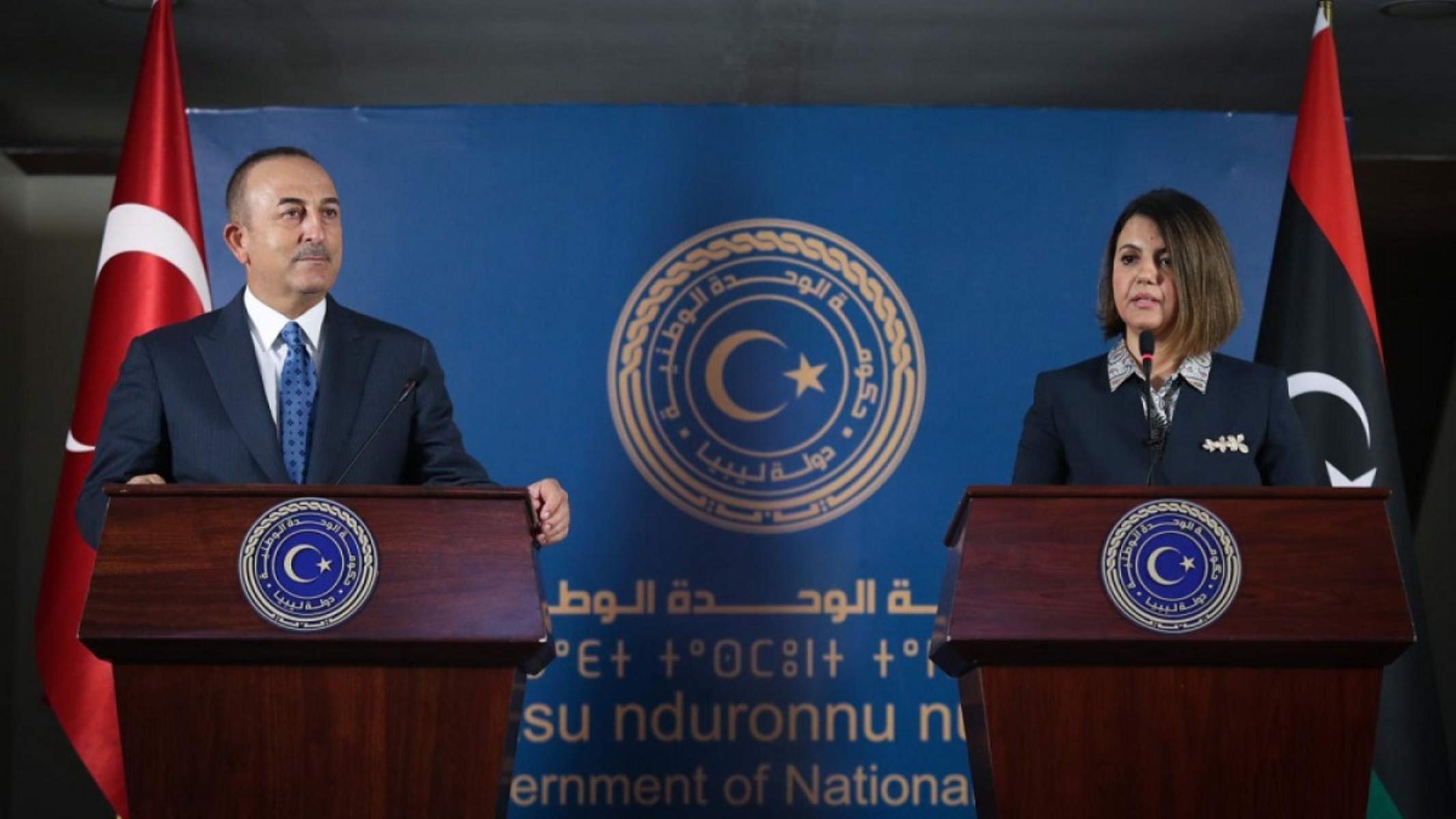 Λιβύη Τουρκία: Να φύγουν όλα τα ξένα στρατεύματα είπε η Λίβυα ΥΠΕΞ στον Τσαβούσογλου