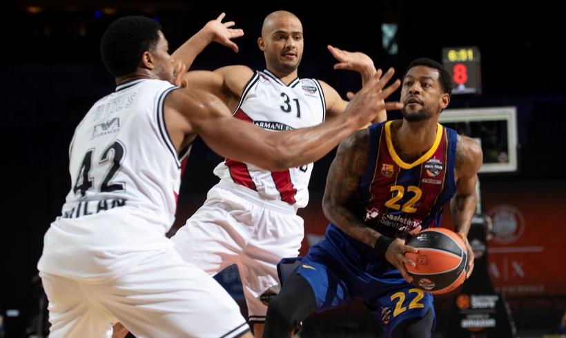 Μπαρτσελόνα – Αρμάνι Μιλάνο 84-82: «Θρίλερ» με σωτήρα Χίγκινς [vids]
