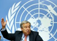 Γκουτέρες: Βαθιά ταραγμένος από την καταστροφή του κτιρίου όπου στεγάζονταν διεθνή ΜΜΕ Γκουτέρες: Βαθιά ταραγμένος από την καταστροφή του κτιρίου όπου στεγάζονταν διεθνή ΜΜΕ