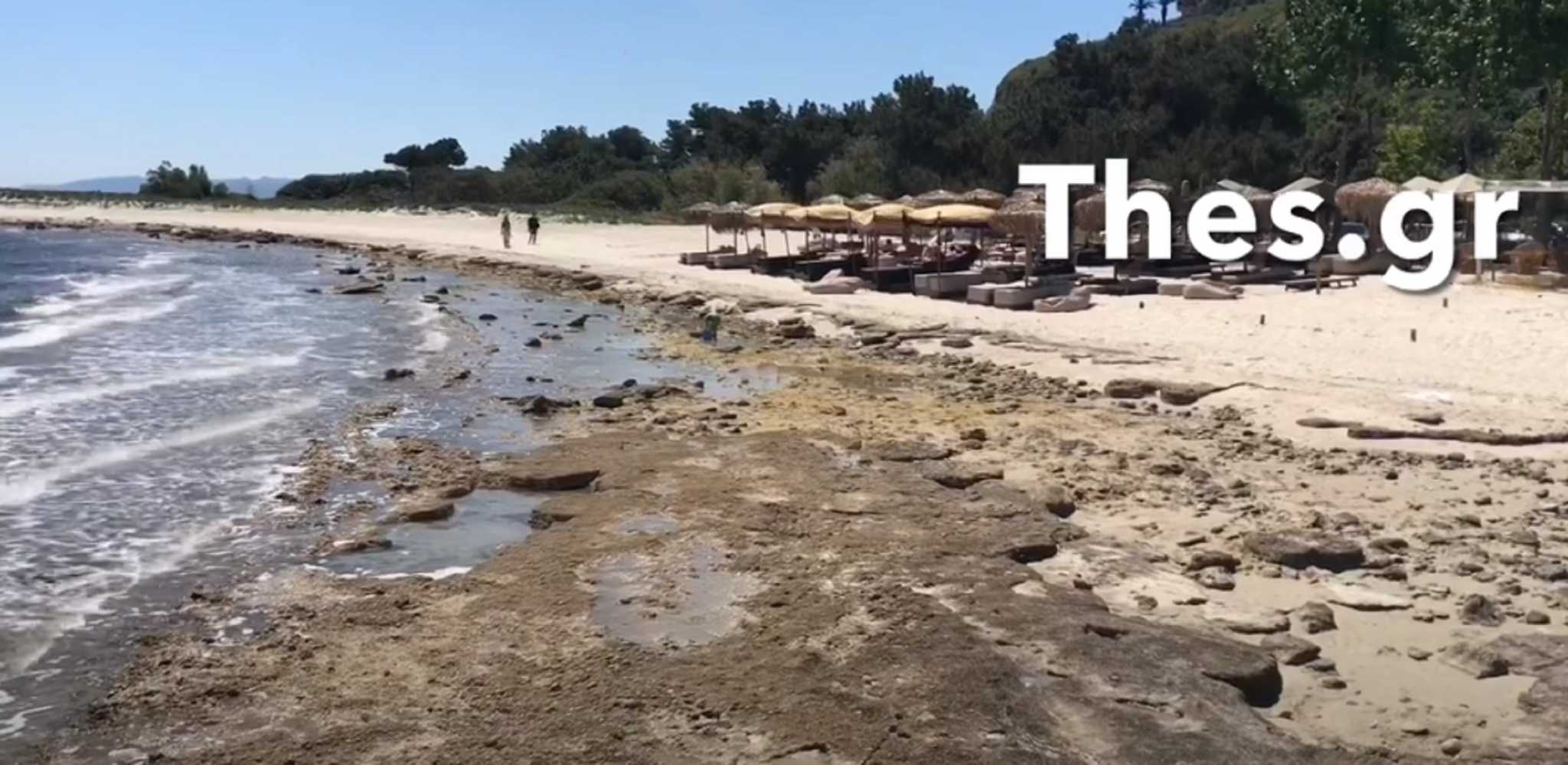 Χαλκιδική: Πήγαν για μπάνιο αλλά έλειπε η θάλασσα
