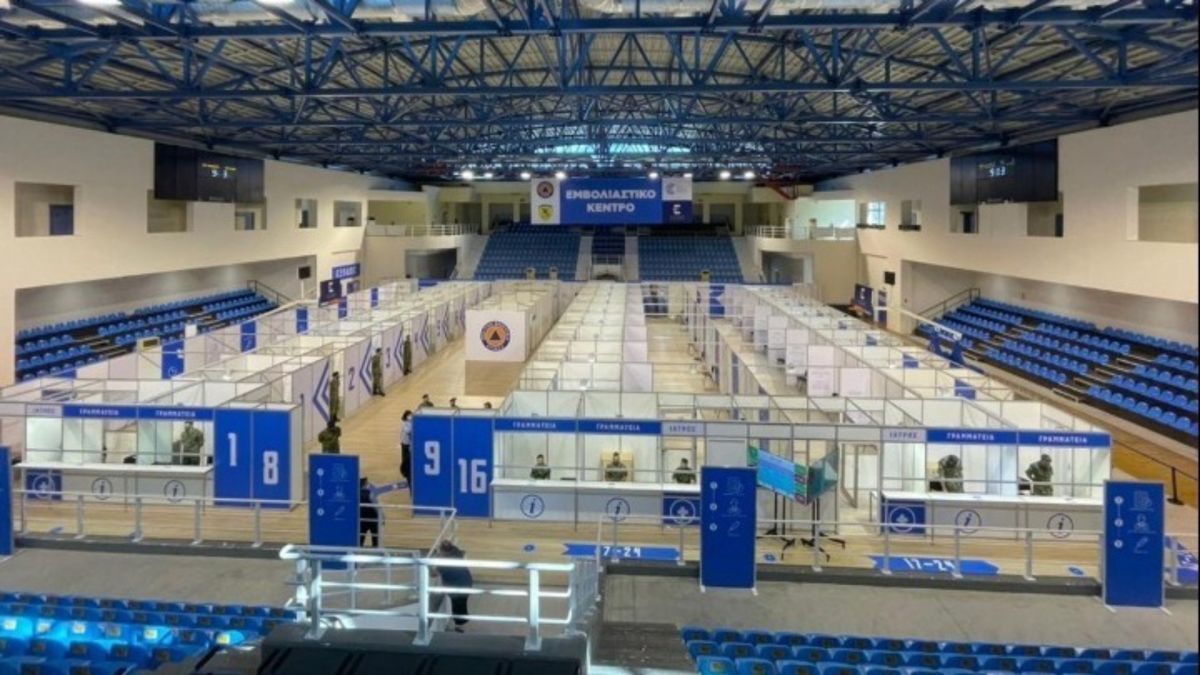 Ρόδος: Σε λειτουργία από σήμερα το mega εμβολιαστικό κέντρο