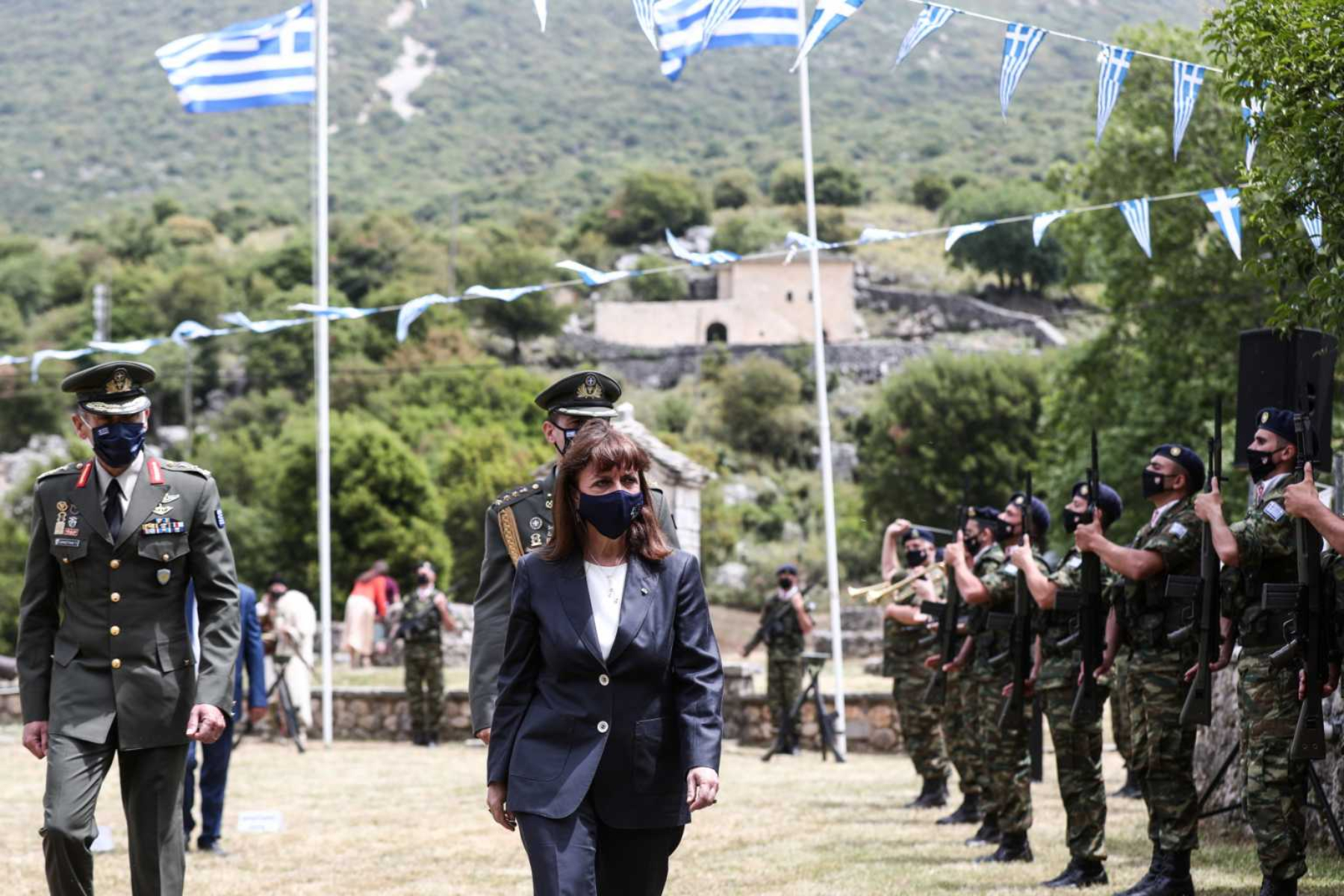 Κατερίνα Σακελλαροπούλου στο Σούλι: Η αυτοθυσία για ελευθερία αποπνέει δέος