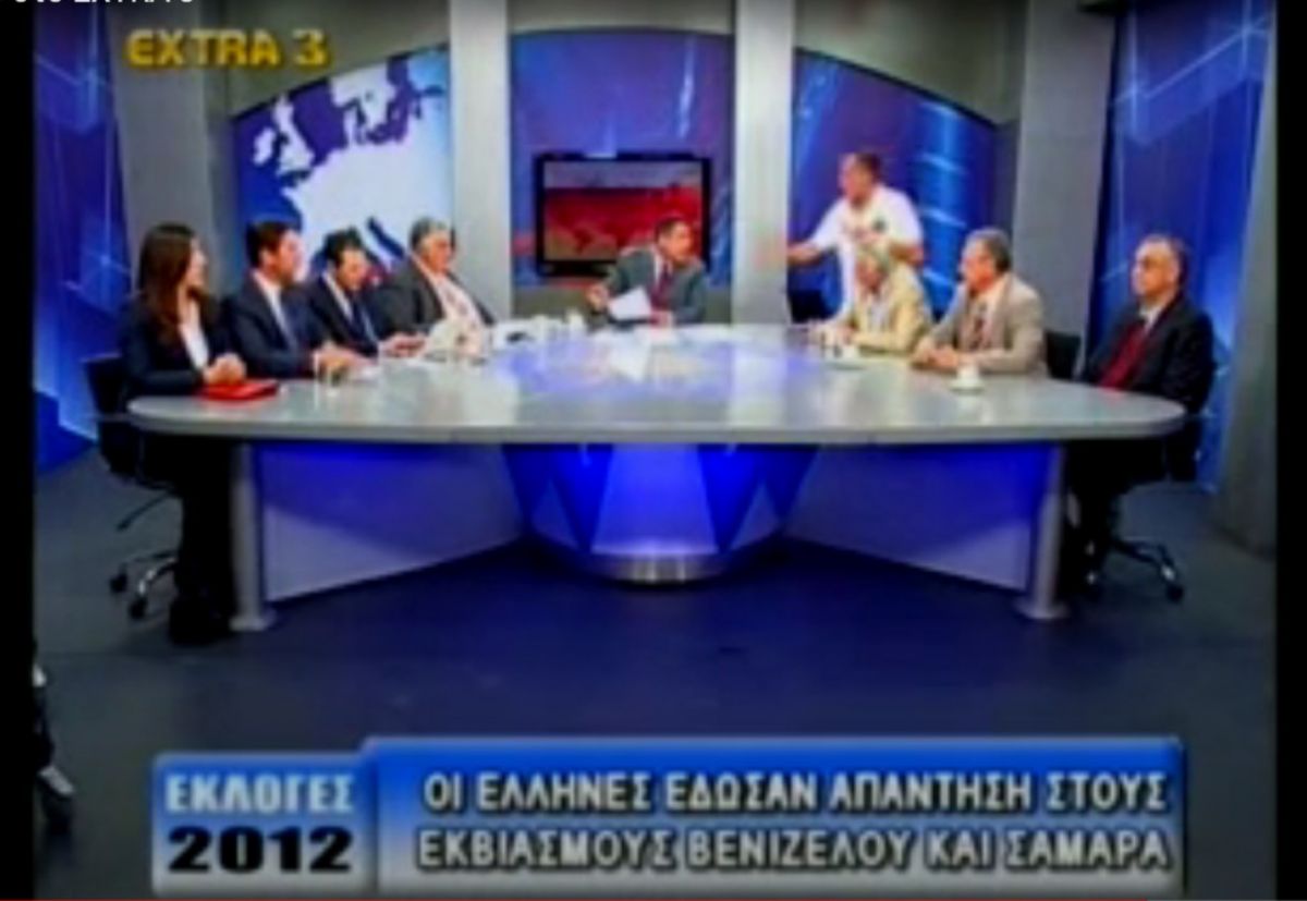 Γιώργος Τράγκας: Όταν πήγε έξαλλος να αρπάξει τον Στέφανο Χίο σε ζωντανή εκπομπή