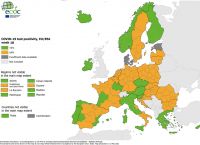 Χάρτης ECDC: Η Ελλάδα παραμένει πράσινη στο δείκτη Χάρτης ECDC: Η Ελλάδα παραμένει πράσινη στο δείκτη
