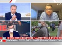 Δερμιτζάκης: Τι είπε για τις μεταλλάξεις και τις μάσκες