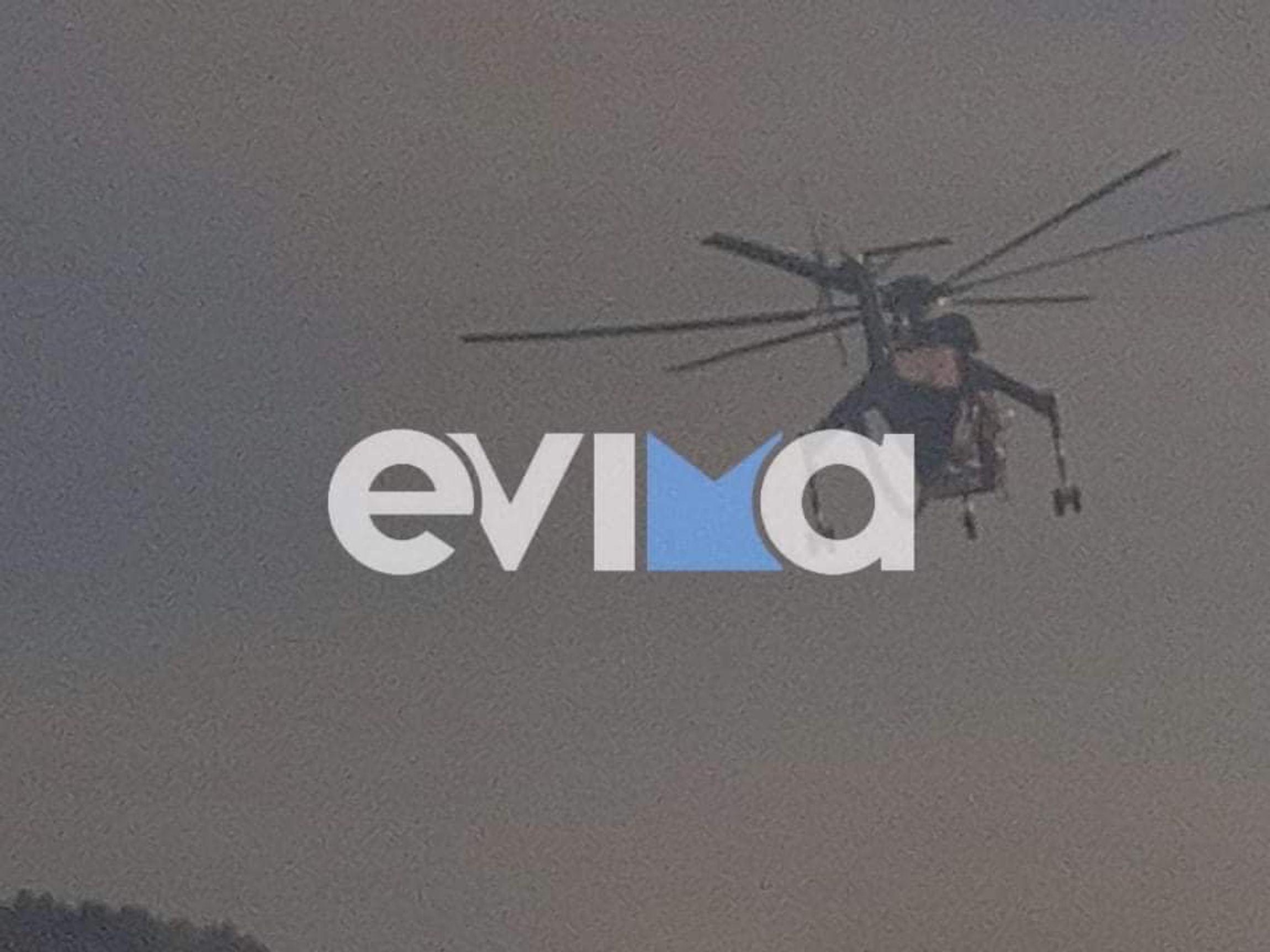 Φωτιά τώρα σε δασική έκταση στην Εύβοια
