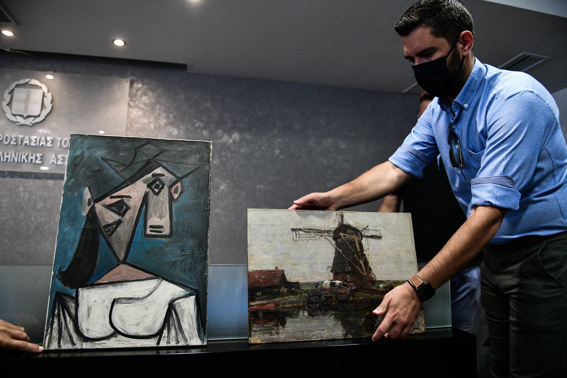 Πικάσο – Εθνική Πινακοθήκη: Χρυσοχοΐδης και Μενδώνη εξηγούν πως εξιχνιάστηκε η ληστεία