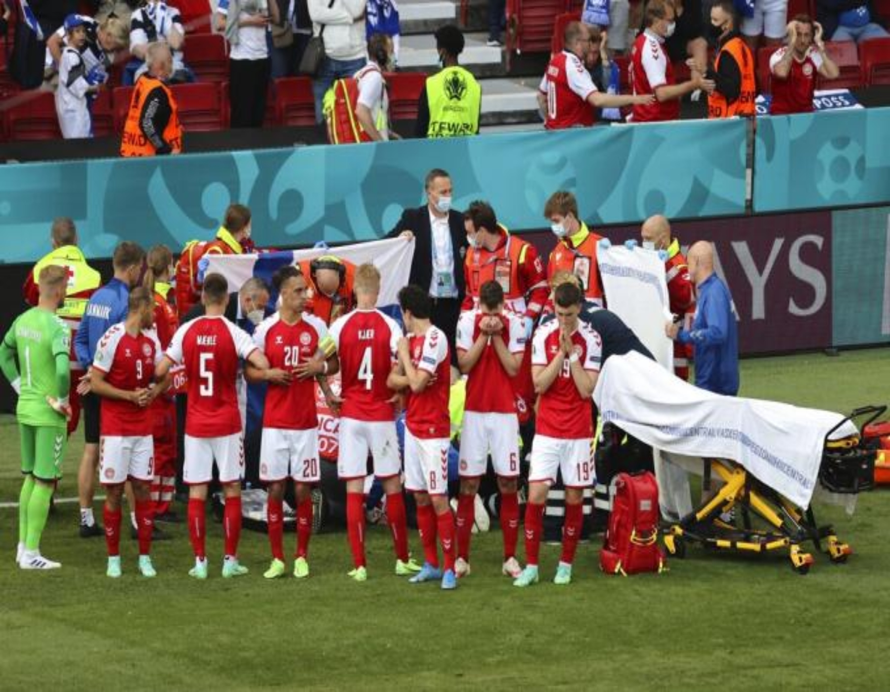 EURO 2020: Δανία – Βέλγιο φόρος τιμής στον Έρικσεν