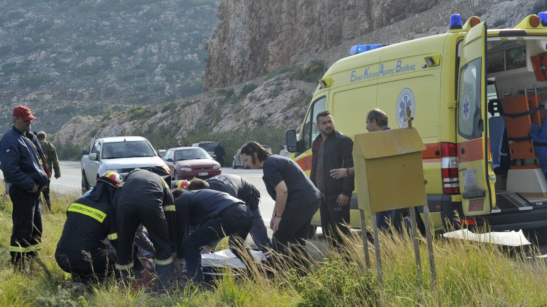 Σέρρες: Δύο νεκροί και έξι τραυματίες σε τροχαίο