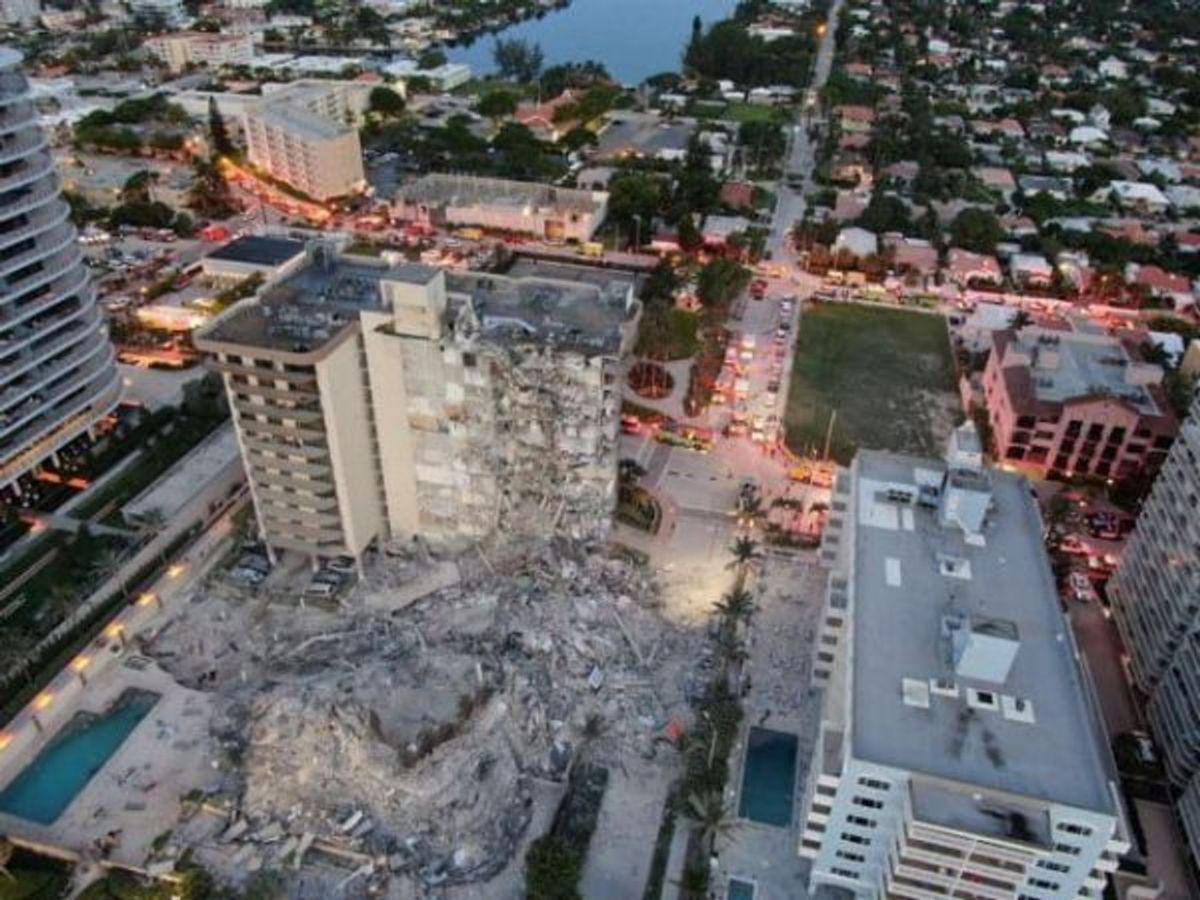 Σοκαριστικό βίντεο: Η στιγμή της κατάρρευσης του κτιρίου στη Φλόριντα