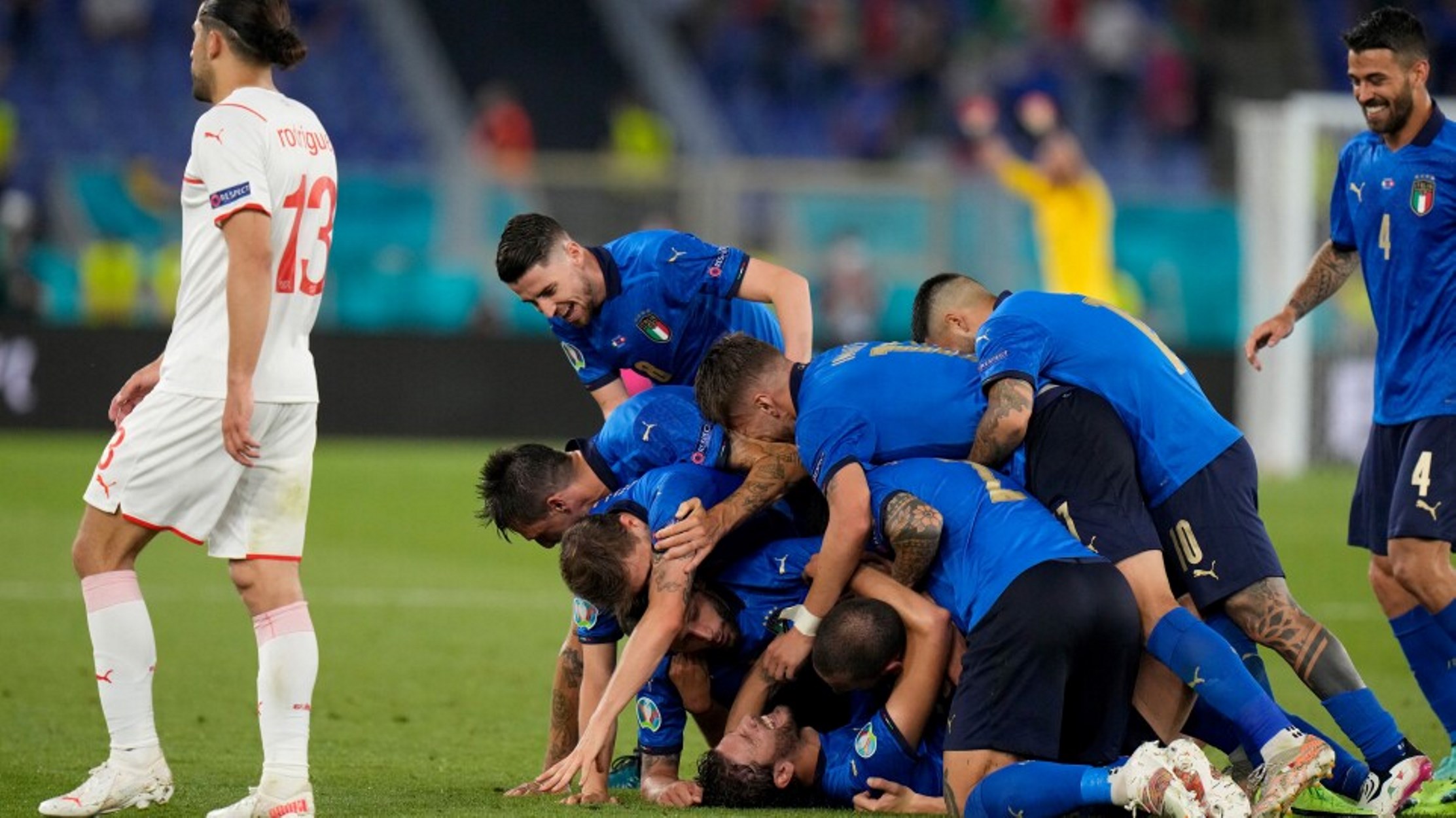 Ιταλία – Ελβετία: 3-0