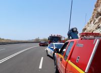 Τροχαίο στα Λιμανάκια στη Βουλιαγμένη