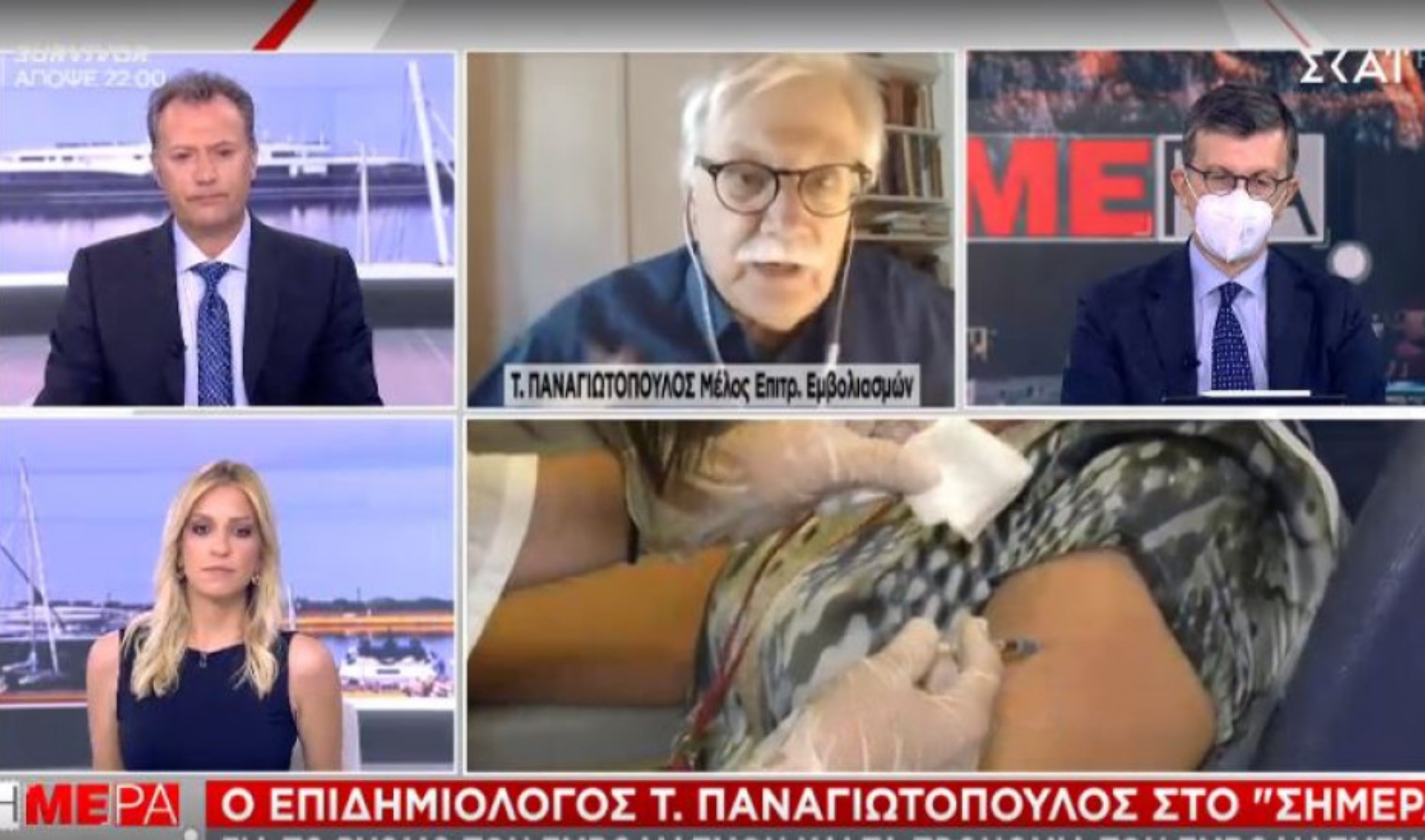 Παναγιωτόπουλος: Έρχεται το 4ο κύμα αν δεν προχωρήσει ο εμβολιασμός