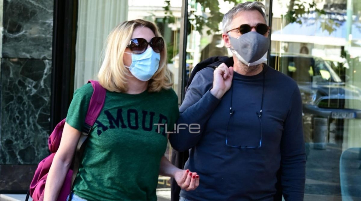Σμαράγδα Καρύδη: Που την έπιασε ο φωτογραφικός φακός με τον Θοδωρή Αθερίδη