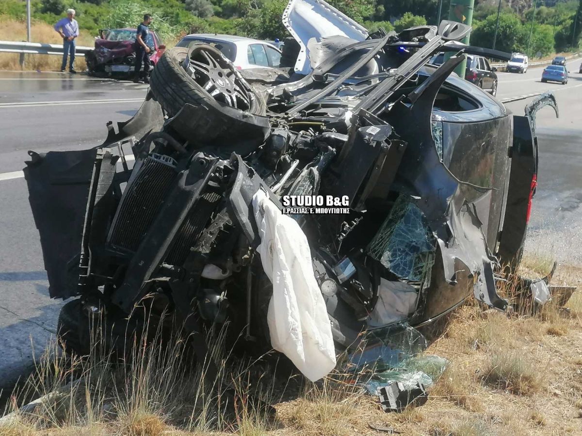 Τροχαίο Αργολίδα: Ένας νεκρός από σφοδρή σύγκρουση