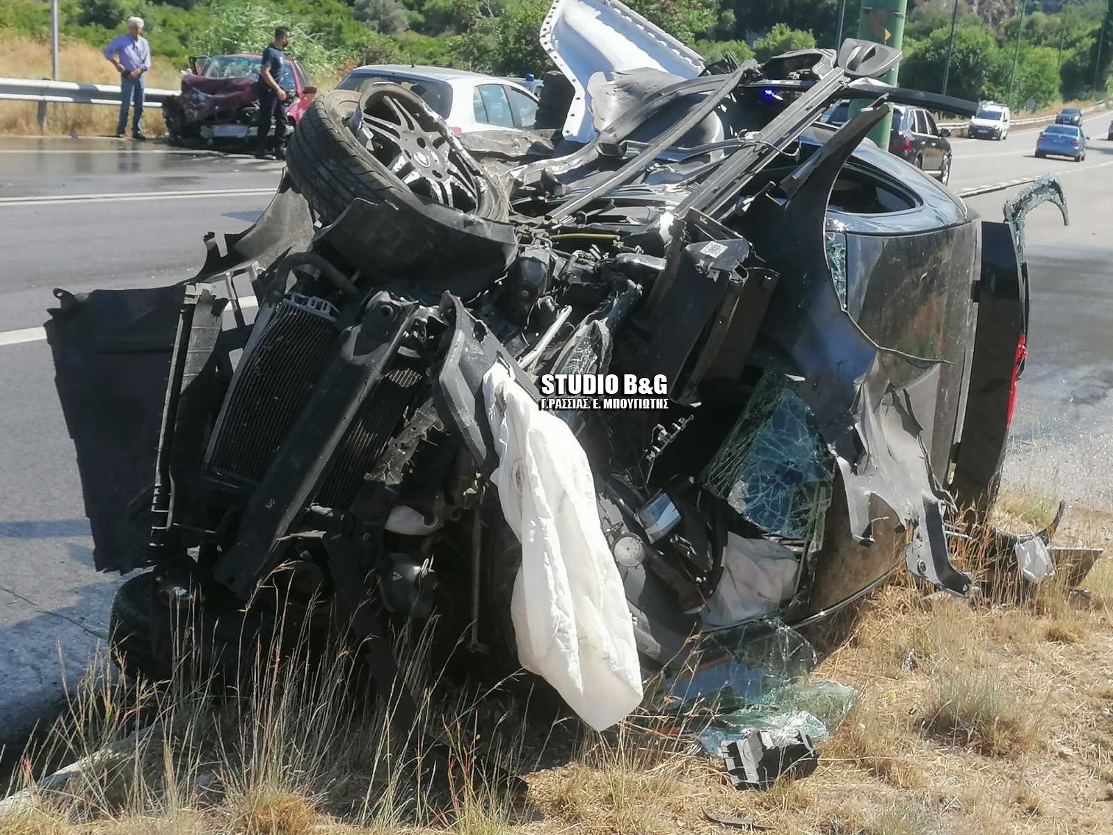 Τροχαίο Αργολίδα: Ένας νεκρός από σφοδρή σύγκρουση