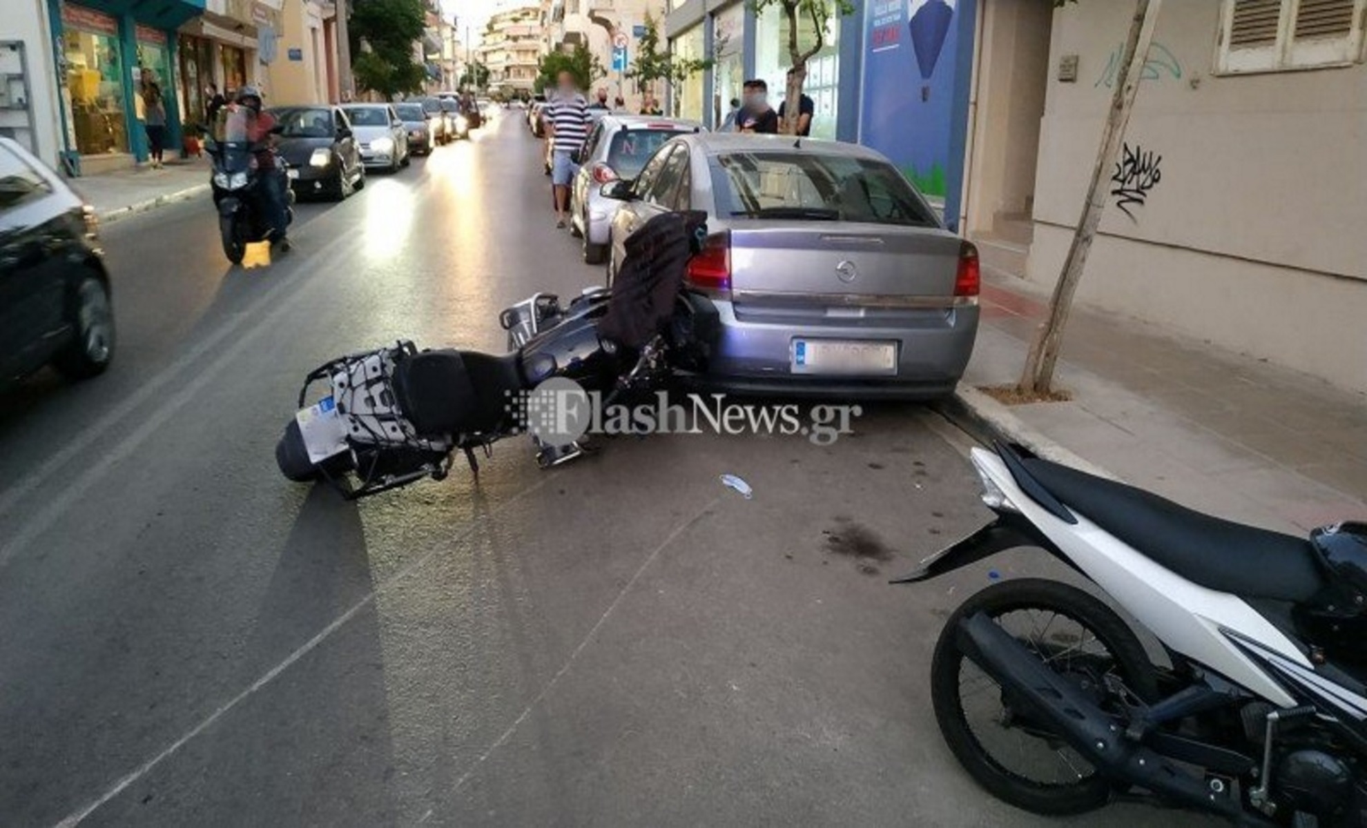 Χανιά τροχαίο: Στο νοσοκομείο 10χρονο παιδί που παρασύρθηκε από μηχανή
