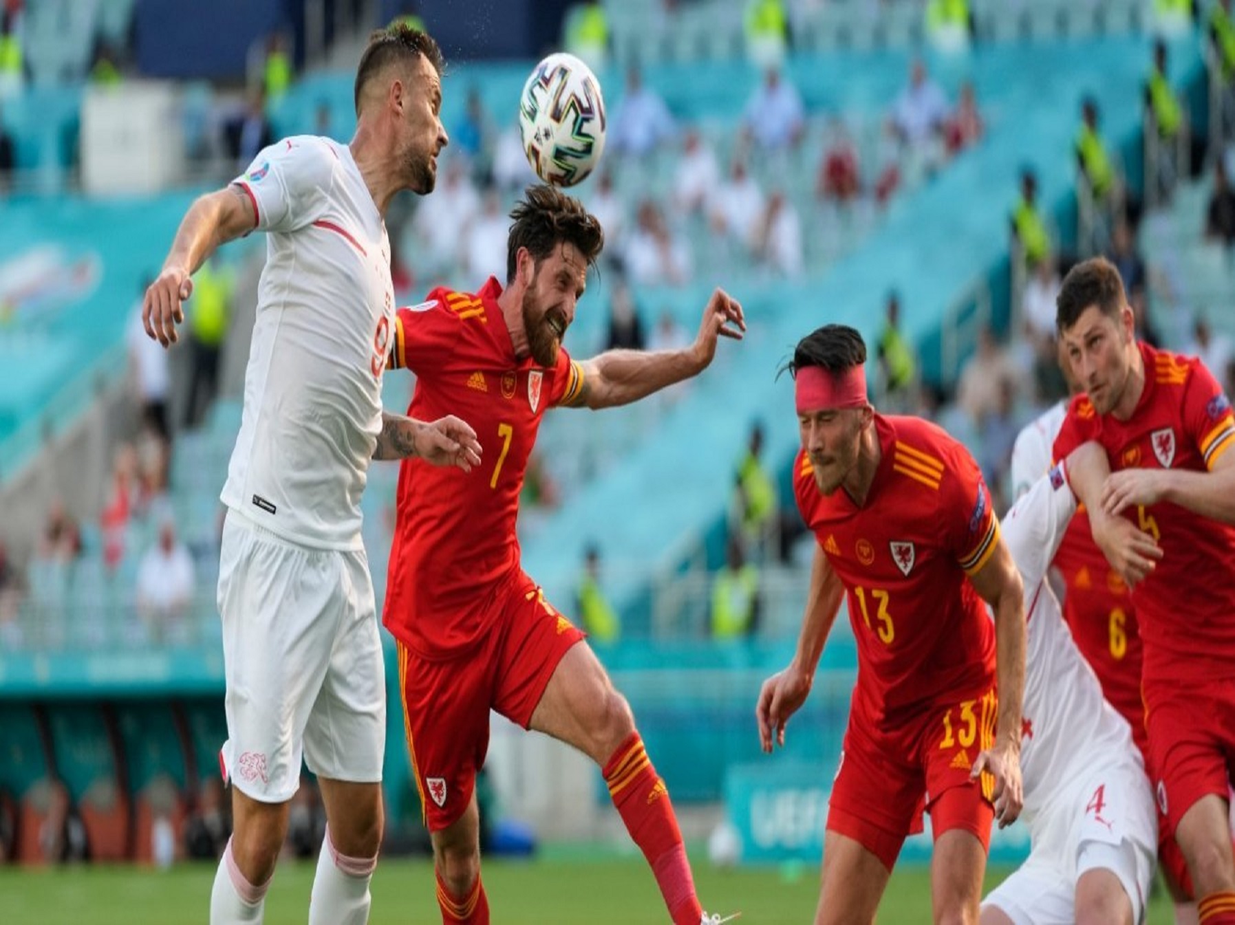 Ουαλία – Ελβετία 1-1: Όρθιοι οι Ουαλοί κόντρα στους Ελβετούς
