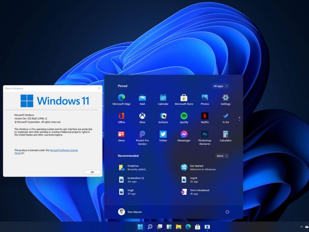Windows 11: Αυτό είναι το νέο λογισμικό